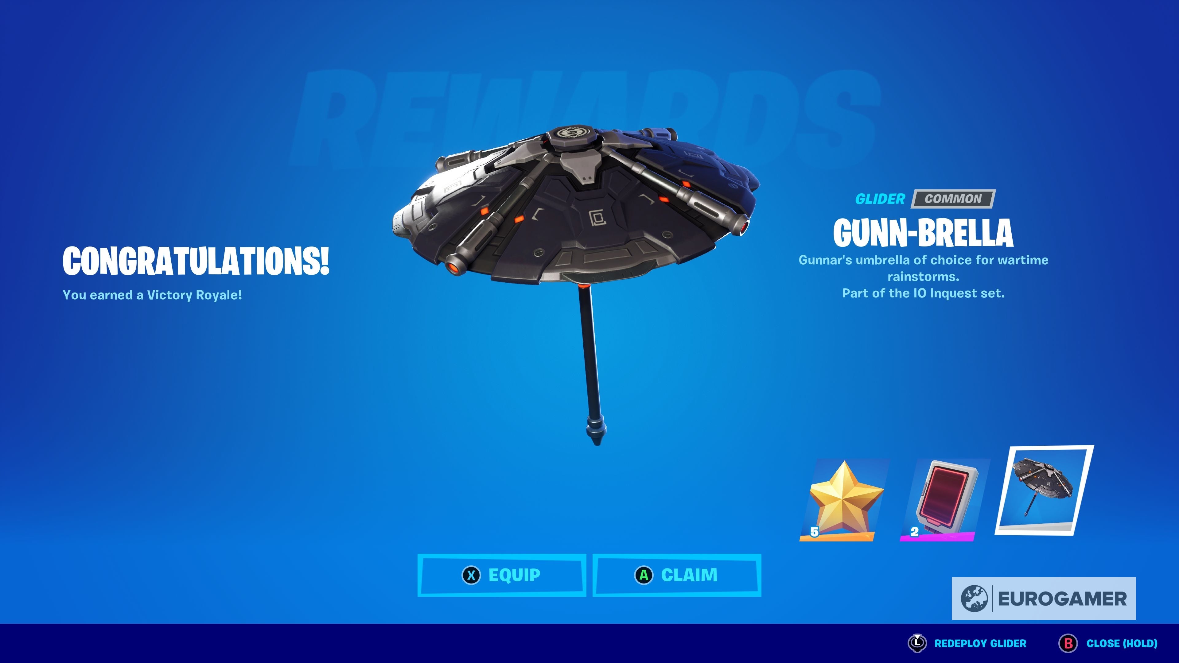Fortnite new Victory Umbrella The latest Victory Umbrella in this